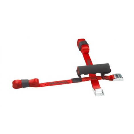 Master Lock – Lot de 2 sangles de déménagement 2,5 m x 25 mm – Charge utile 40 kg – Polyester pour transport sécurisé d'objets lourds