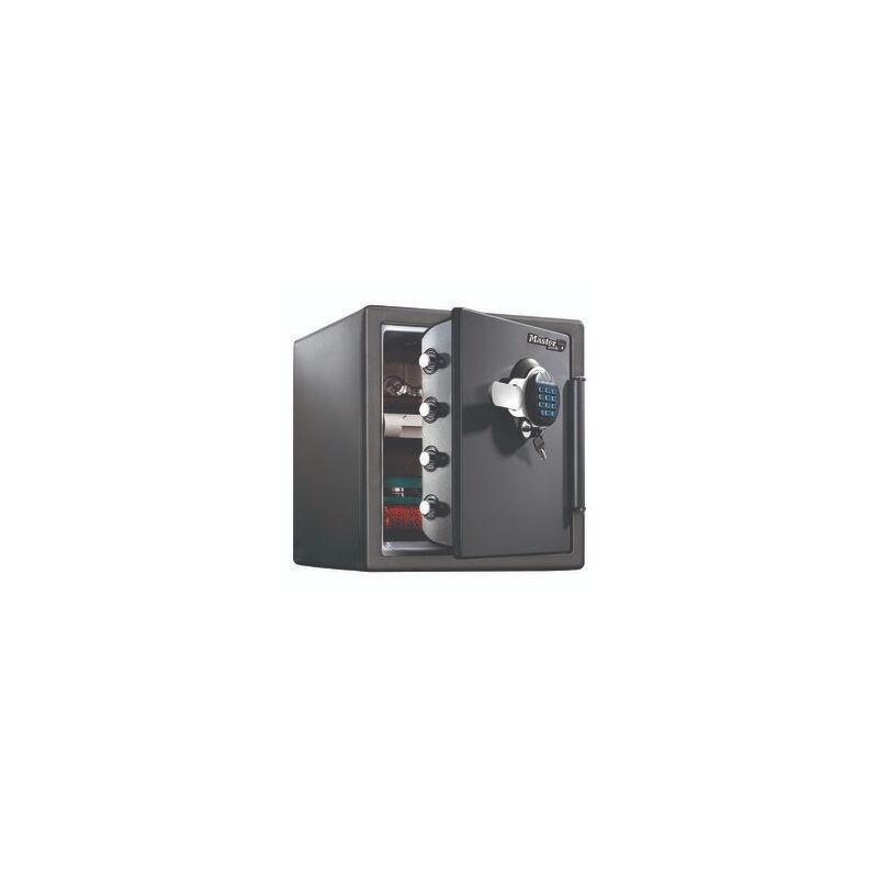 Master Lock - Coffre fort ignifuge 2h et résistant à l'eau - Format xl avec double verrouillage masterlock - LTW123GTC