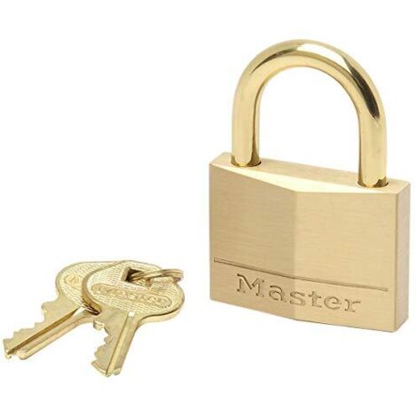 MASTER LOCK - LUCCHETTO A CHIVI IN OTTONE MASSICCIO MM 45
