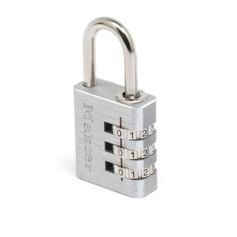 MASTER LOCK - LUCCHETTO COMBINAZIONE  ALLUMINIO ARGENTATO MM 30