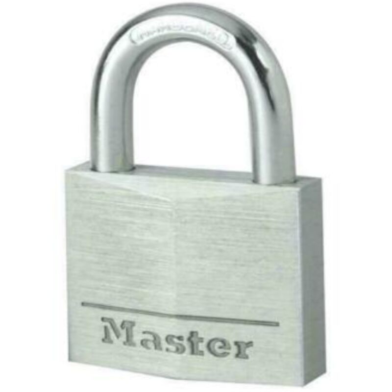 Image of Master Lock - lucchetto in alluminio massiccio arco acciaio cementato 30x16x5 mm