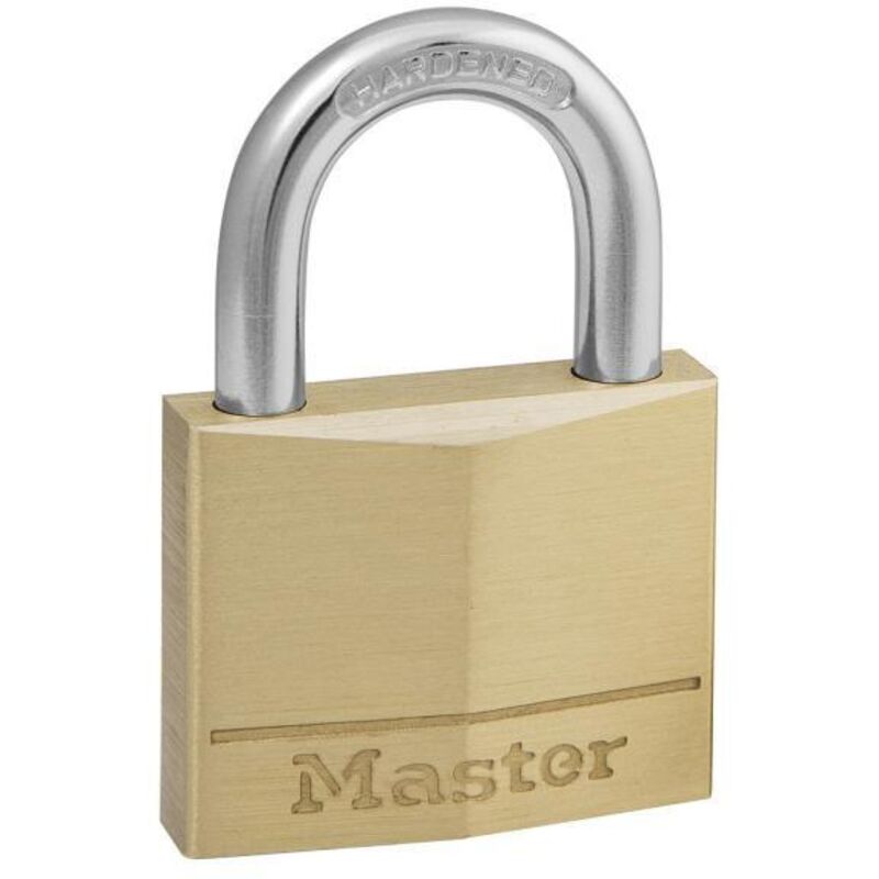 Lucchetto in ottone massiccio - arco acciaio temperato 40x22x6 mm - Master Lock
