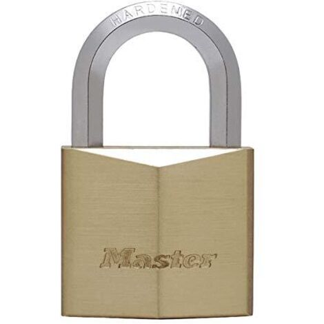 MASTER LOCK - LUCCHETTO  OTTONE MASSICCIO MM 50