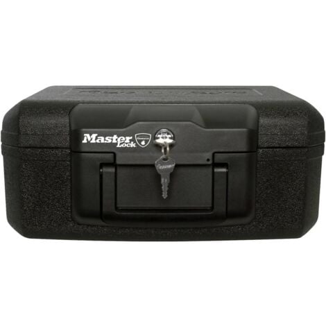 Master Lock P44970 L1200 Coffre-fort ignifuge avec serrure à clé