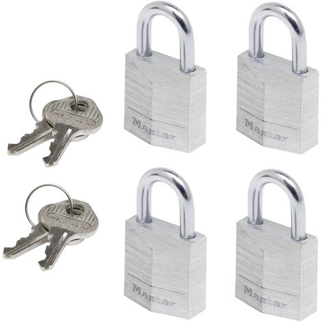 4x1 Master Lock Vorhängeschloss gleichschließend 9120EURQNOPCC