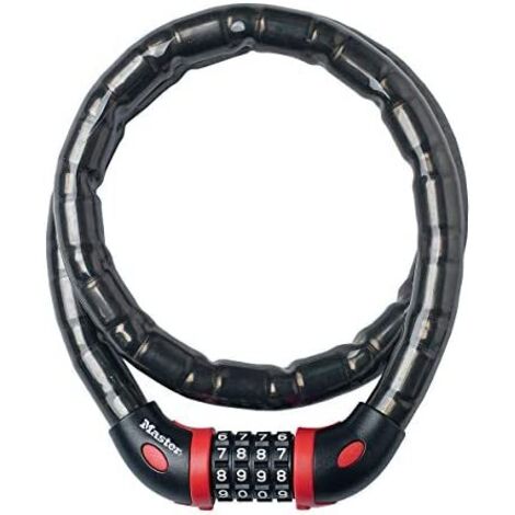 Master Lock Panzerkabelschloss mit Zahlenschloss 8226EURDPRO