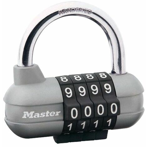 Master Lock Pro Sport 4-Digit Combination 64mm Padlock MLK1520