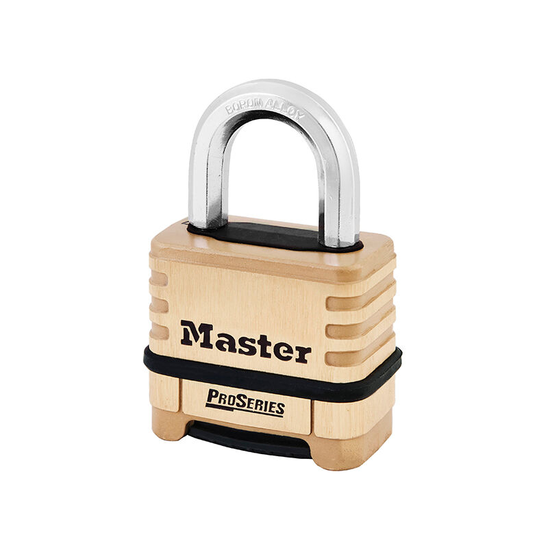 Master Lock - 1175D ProSeries Brass 4 Digit Padlock 57mm MLK1175D
