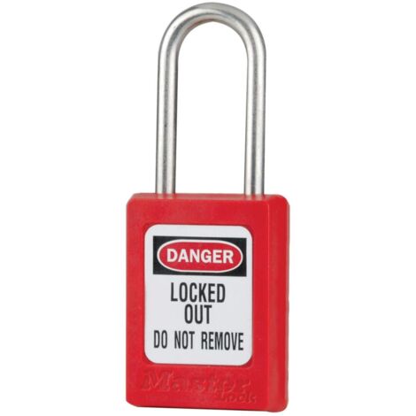 Master Lock S31RED Red Padlock – Durable, High-Security Lock for Personal and Commercial Use