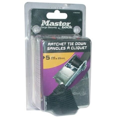MASTER LOCK - Sangle à cliquet 5m 25mm sc 3108eurdat