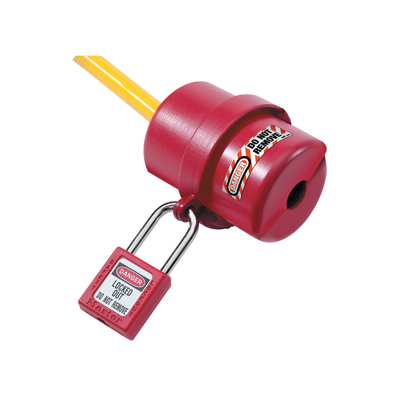 Master Lock - 487 Lockout Electrical Plug Cover Small for 120V - 240V MLKS487