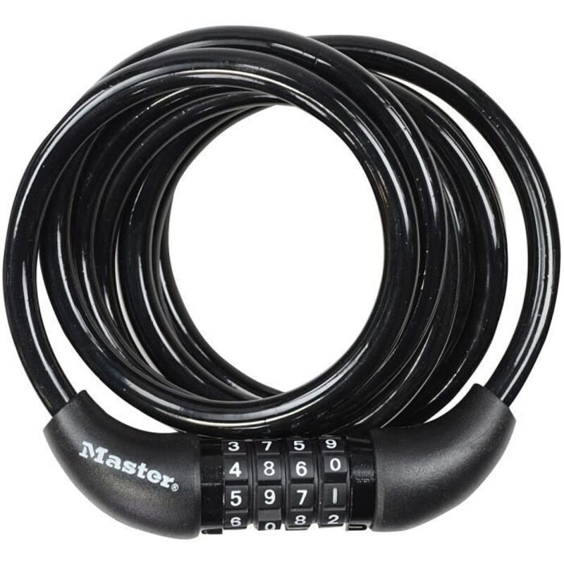 Master Lock Spiralkabel 180cm 8221eurdpro Schlösser
