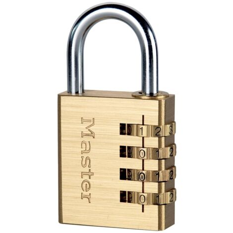 Master Lock Zahlenschloss aus Aluminium 40mm 604EURD