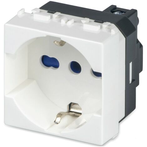 Master Mix prise schuko à deux voies 2P+T 10/16A blanc 21170