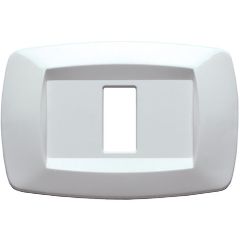 Master Modì para Bticino 1 módulo placa blanca MD101
