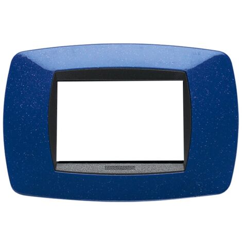 Master Modo placca 3 moduli colore blu vio 39TC363