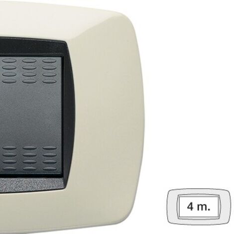 Master Modo placca 4 moduli colore avorio 39TC284