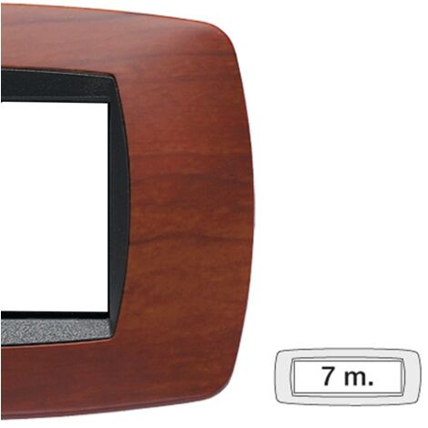 Master Modo placca 7 moduli ciliegio 39TC417