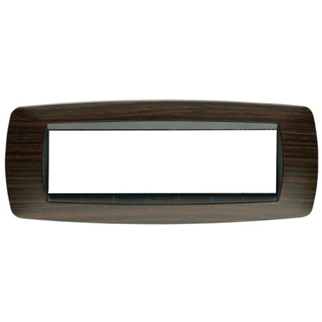 Master Modo placca 7 moduli colore wenge 39TC467