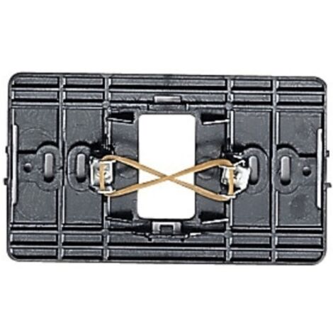 Master supporto plastica 2 posti scatola tonda 00365