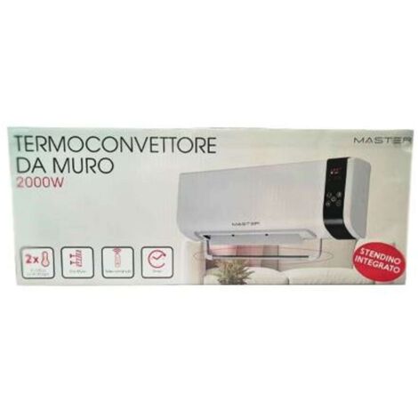 Master TCP3510-R Termoconvettore con Stendino 2000W e Telecomando