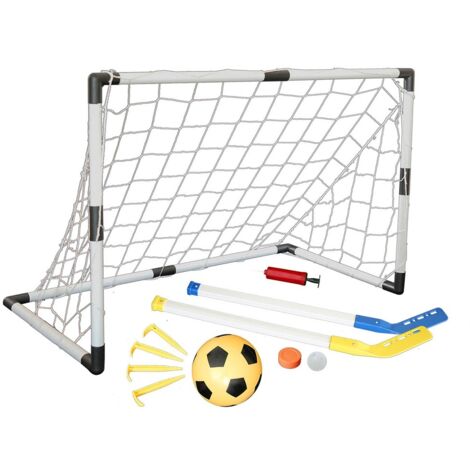 MASTER Tor 94 x 61 x 48 cm mit Zubehör - Ball und Hockeyschläger