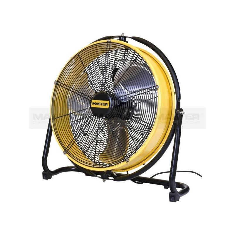 Master - Ventilateur sur pied DF-20P 100W 3 vitesses D50cm Jaune