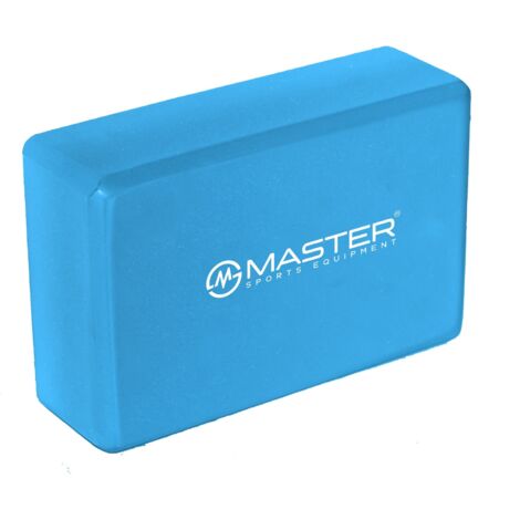 MASTER Yogablock blau