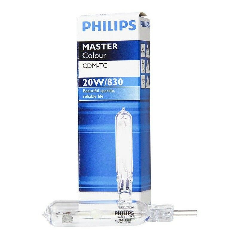

Philips 871 586 G8.5 20W Bombilla Mastercolour - blanco c
