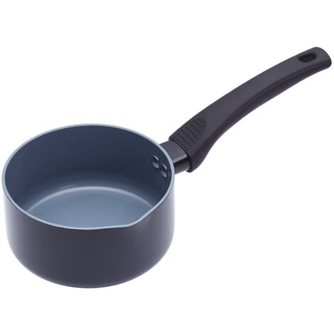MasterClass antiaderente, pentola per il latte antiaderente, labbro versatore con PTFE, PFOA e BPA Free Non Stick, pentolino con doppio strato antiaderente, manico rivettato Cool Touch, 14 cm/5,5'
