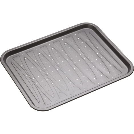masterclass KitchenCraft Backblech mit Löchern de Carbon Steel Non-Stick BPA Free dede 39 x 31,5 cm