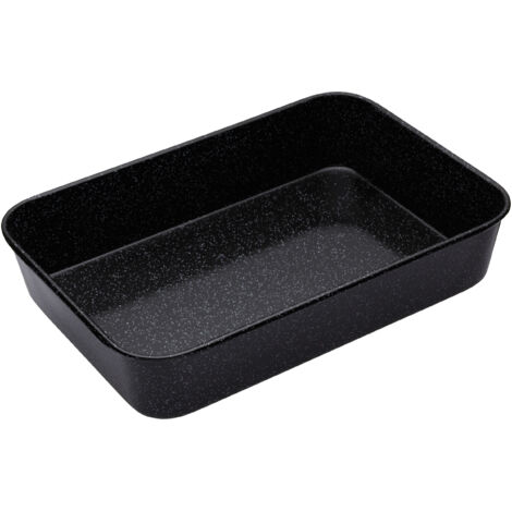 masterclass KitchenCraft Backblech of 1mm Stahl mit widerstandsfähiger Emaille 40 x 28 x 7,5cm