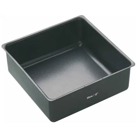 MasterClass Non-Stick Deep Loose Base Cake Pan Square 30cm (12)