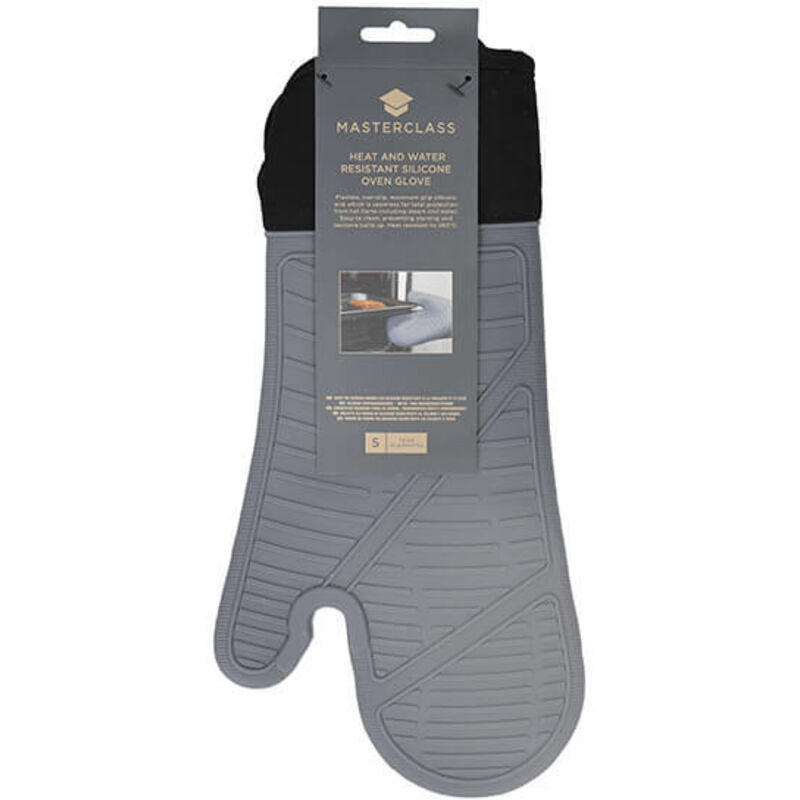 Silicone Oven Glove Grey - Masterclass