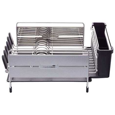 MasterClass Stainless Steel Dish Draining Rack