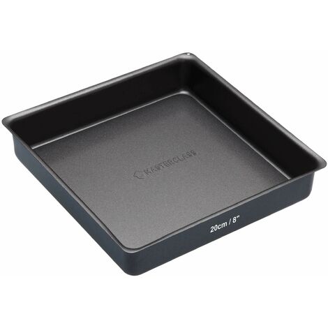 masterclass Vassoio da forno, vassoio quadrato per torte, stampo da forno, 20 cm