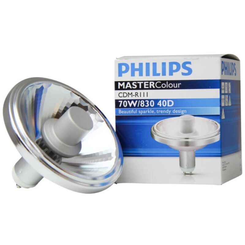 Philips - 207234 Ampoule GX8.5 70W 830 MASTErcolour CDM-R111 40°