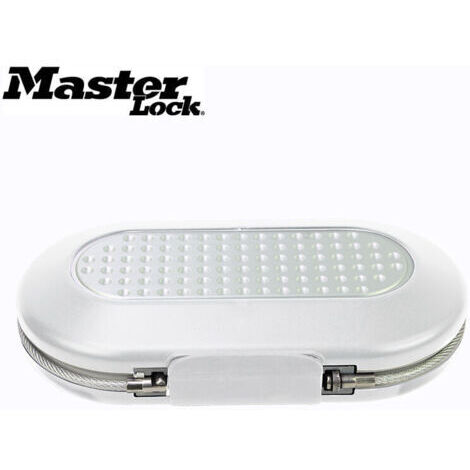 Masterlock – boîte de rangement portable pour téléphone portable, boîte de rangement pour mot de passe 5900-Blanc
