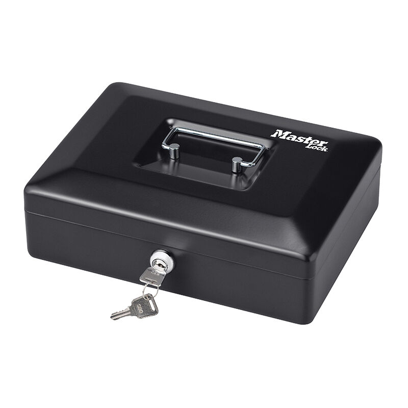 Master Lock Small Cash Box with Keyed Lock MLKCB10ML