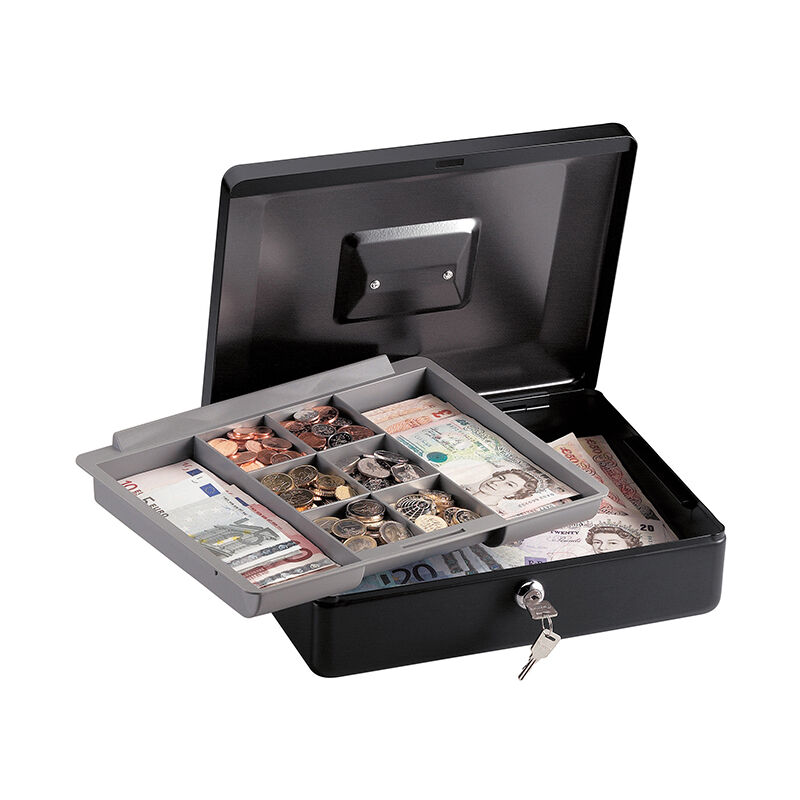 Master Lock Medium Cash Box with Keyed Lock MLKCB12ML