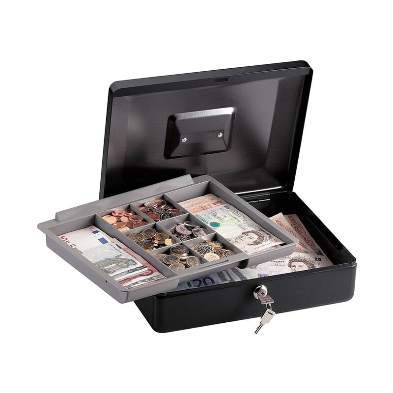 Medium Cash Box with Keyed Lock MLKCB12ML - Master Lock