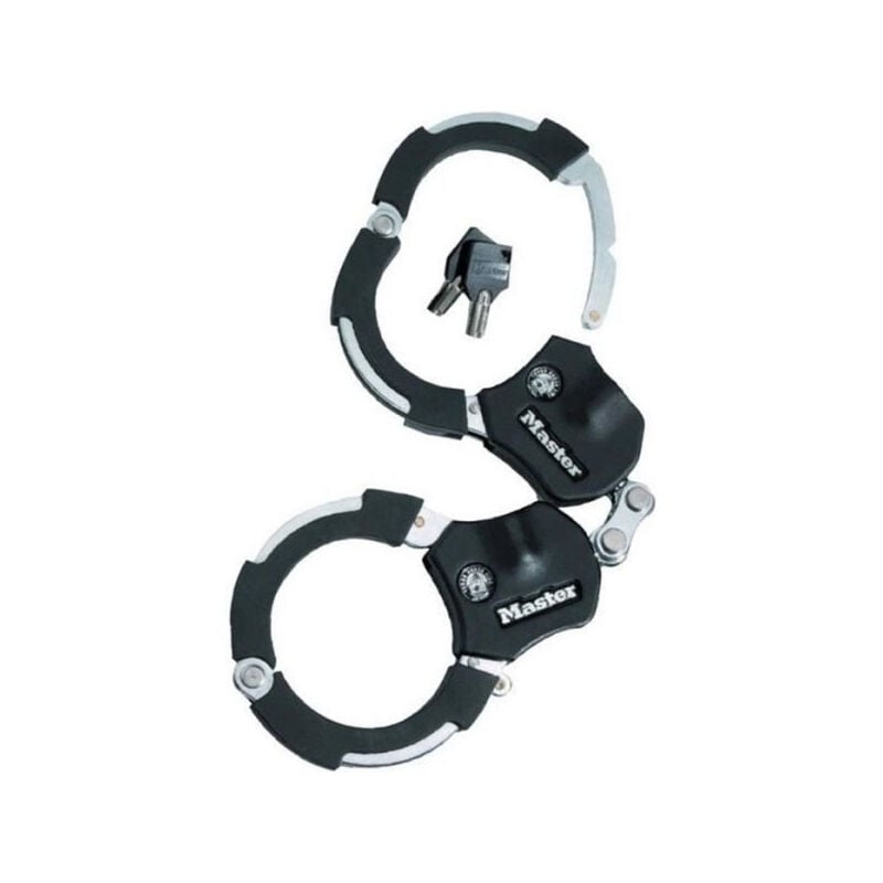 Antivol Masterlock menottes en acier trempé de 7.6cm de diametre 1 maillon