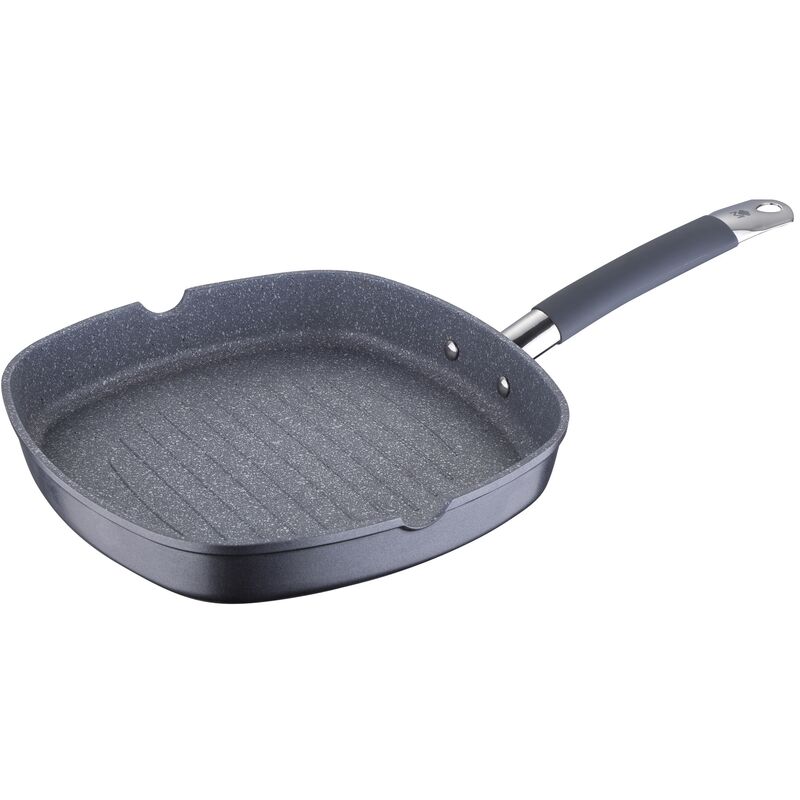 

Bergner - Asador Masterpro 28 x 28 cm de aluminio fundido con mango de acero inoxidable