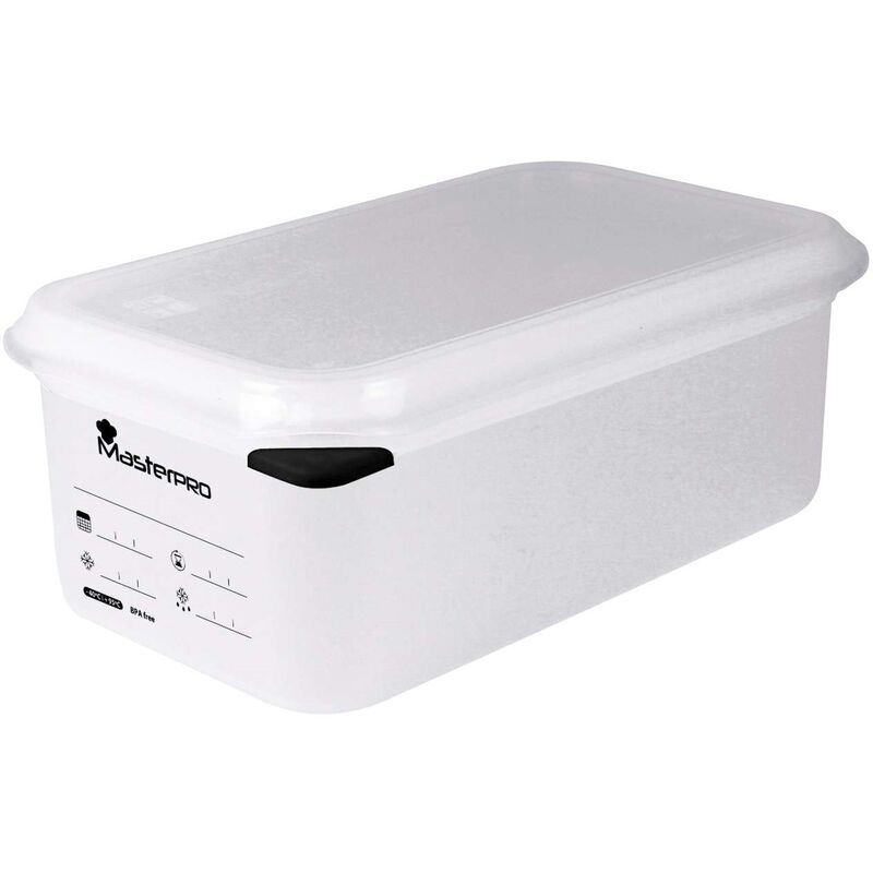 

Fiambrera hermética 26,5x16,2x10 cm y 2,8l Bergner colección Foodies