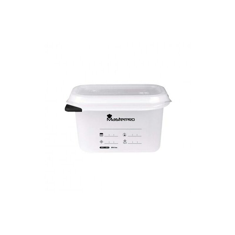 

Masterpro - Fiambrera hermética Bergner colección Foodies 1L