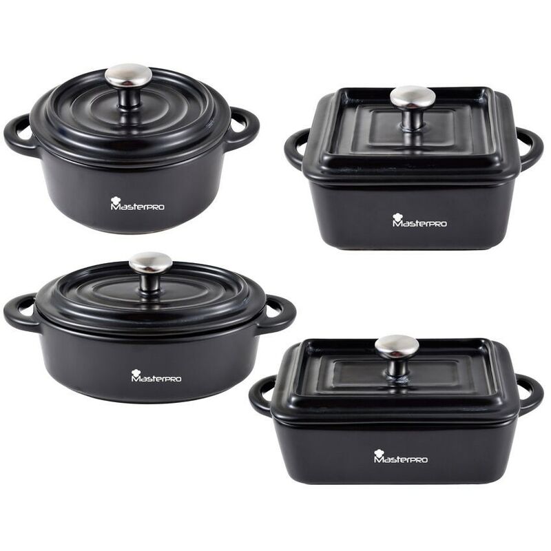 

Set de Cocina Cook and Share Cerámica Acero Inoxidable (4 pcs) - Masterpro