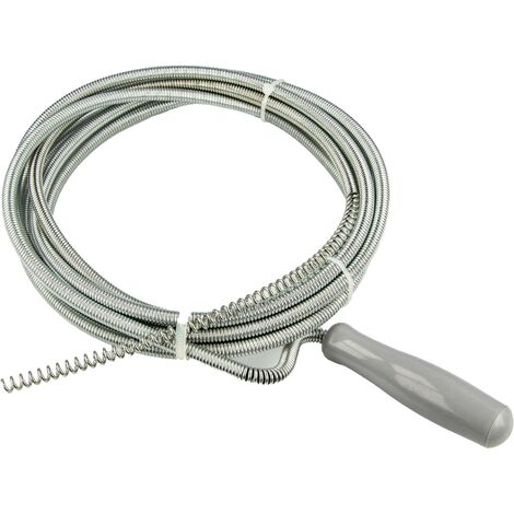 MASTERPROOF PROFESSIONAL Rohrreinigungsspirale 3,00 m x Ø 6 mm, mit Bohrspitze