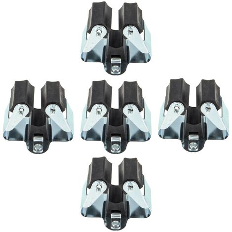 MASTERPROOF PROFESIONAL MASTERPROOF PROFESSIONAL Werkzeughalter, Gerätehalter, Besenhalter, 5-teilig, bis Ø 4 cm