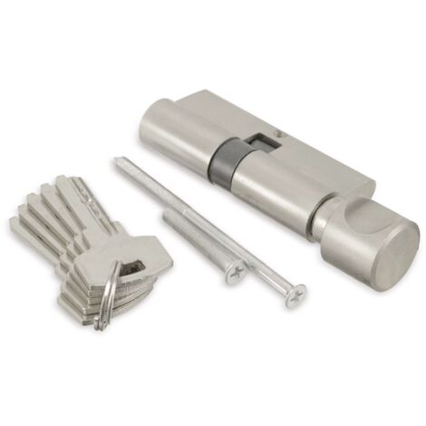 MASTERPROOF Sicherheits-Schließzylinder mit Knauf 1017-PJXY, 70 mm