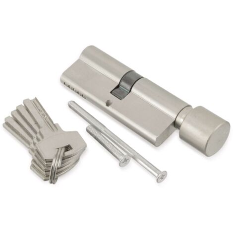 MASTERPROOF Sicherheits-Schließzylinder mit Knauf 1018-PJXY, 80 mm
